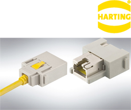 New Harting module Han® RJ45 for high transfer rates of up to 10 Gbit/s New Harting module Han® RJ45 for high transfer rates of up to 10 Gbit/s
