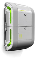 Armarac – Revolutionary 19″ rack technology provides an energy-efficient compact enclosure in an aw