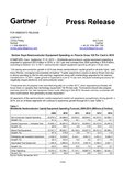 Gartner Says Semiconductor Equipment Spending on Pace to Grow 122 Per Cent in 2010 Gartner Says Semiconductor Equipment Spending on Pace to Grow 122 Per Cent in 2010