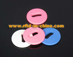 13.56MHz Mini RFID Laundry Tag for Laundry Applications
