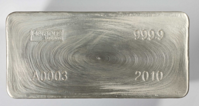 Heraeus Limited Hongkong on Good Delivery List for Silver