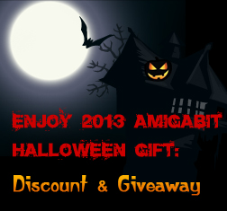 Amigabit Holds 2013 Halloween Promotion with Freebie and Up to 70% off Halloween Gift Pack Amigabit Holds 2013 Halloween Promotion with Freebie and Up to 70% off Halloween Gift Pack