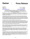 Gartner Says Smartglasses Will Bring Innovation to Workplace Efficiency Gartner Says Smartglasses Will Bring Innovation to Workplace Efficiency
