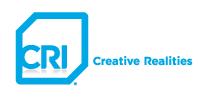 Creative Realities Lands Digital In-Store Assignment for CBS Outernet-s GameStop TV Creative Realities Lands Digital In-Store Assignment for CBS Outernet-s GameStop TV