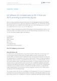 GK Software AG increases sales by 5% in fiscal year 2014, according to preliminary figures GK Software AG increases sales by 5% in fiscal year 2014, according to preliminary figures