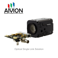 New Optical single link video transmission for HD block cameras New Optical single link video transmission for HD block cameras