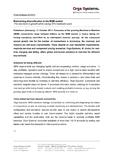Maintaining diversification in the M2M market Maintaining diversification in the M2M market